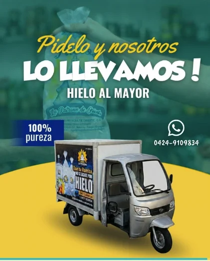 Post de entrega de hielo al mayor